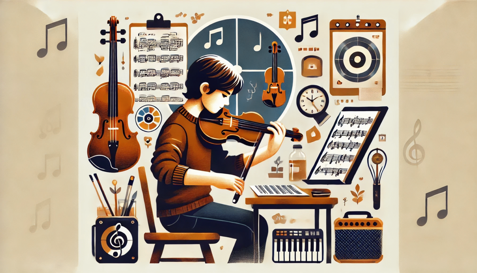 Pratica Image A importância da prática regular para o aprendizado musical